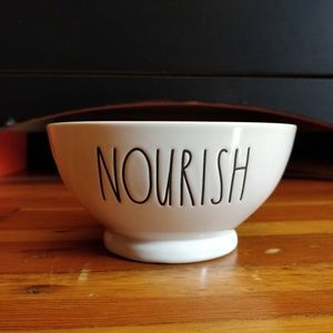 NWOT Rae Dunn "Nourish" bowl [lowest]